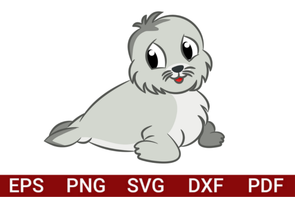 Download Cute Baby Seal SVG/PNG Illustration - Premium Resources